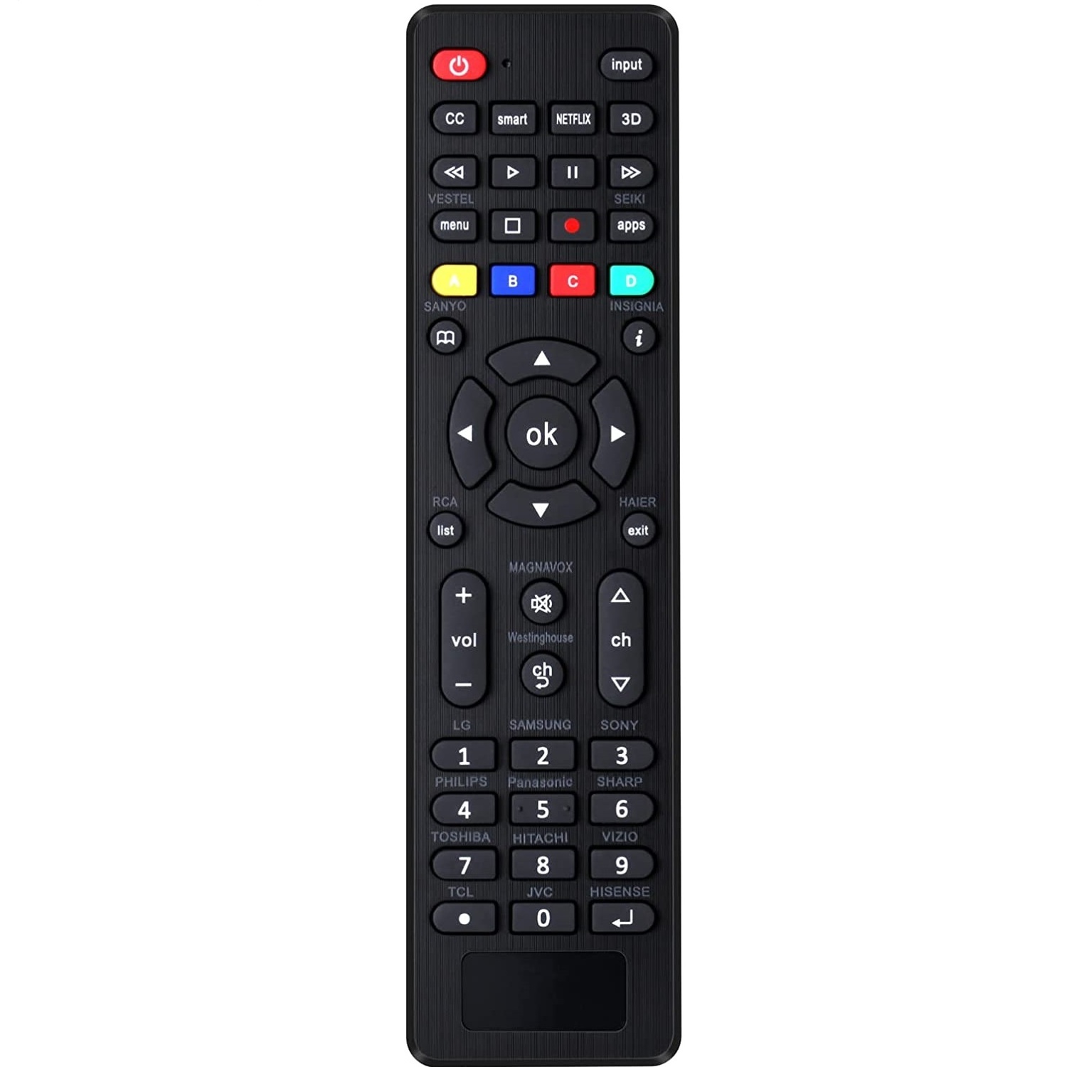 RC-G008 Universal Remote Control fit for LG fit for Sony fit for Samsung fit for Toshiba fit for Hisense fit for Sharp TV