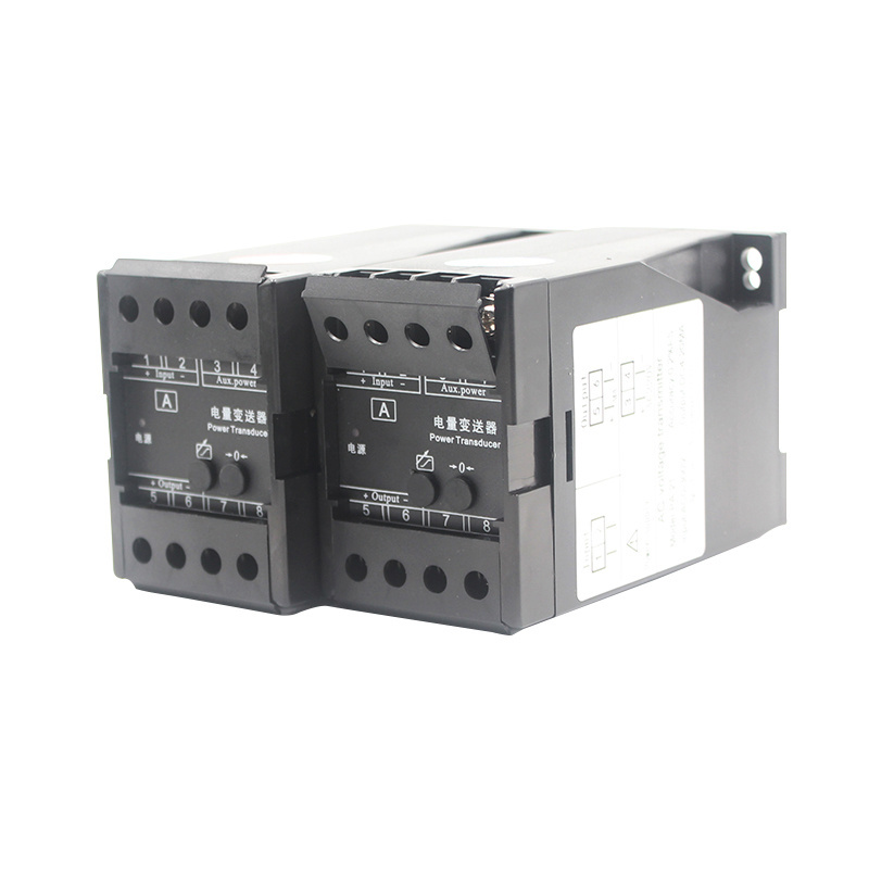 PA-21 AC Voltage Transducer 2 input 2 output 0-1000V Input 4-20mA AC Voltage Transmitter