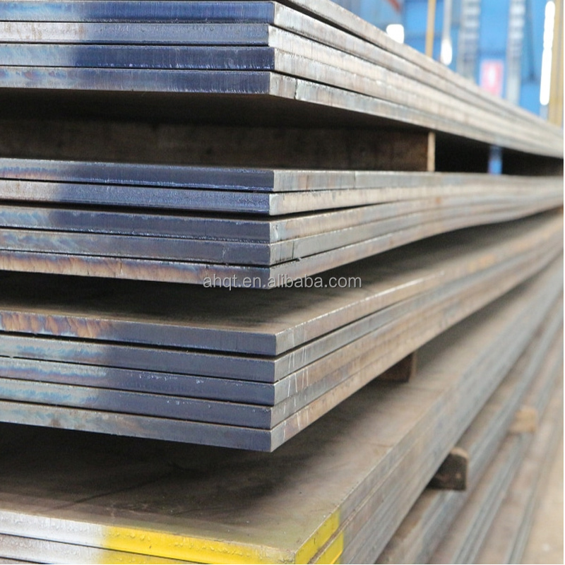 Hot Rolled Flat Plate Ballistic Armor Chequered Steel ASTM A572 Carbon Steel MS Steel Coated Boiler Plate Old Stock