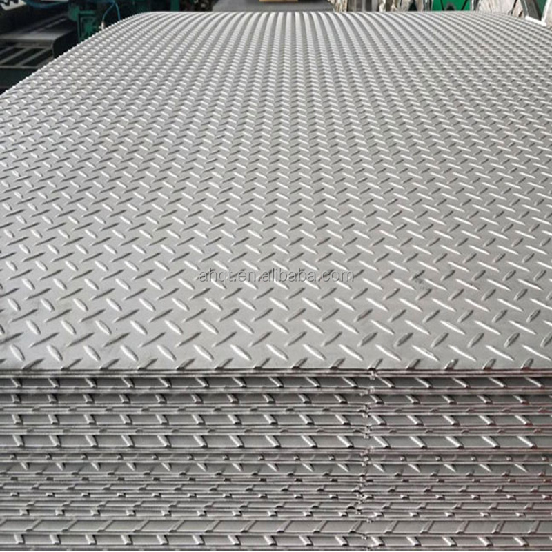 Checkered Steel Plate for Construction High Quality Factory Wholesale S275 S355 Carbon Steel Steel Price