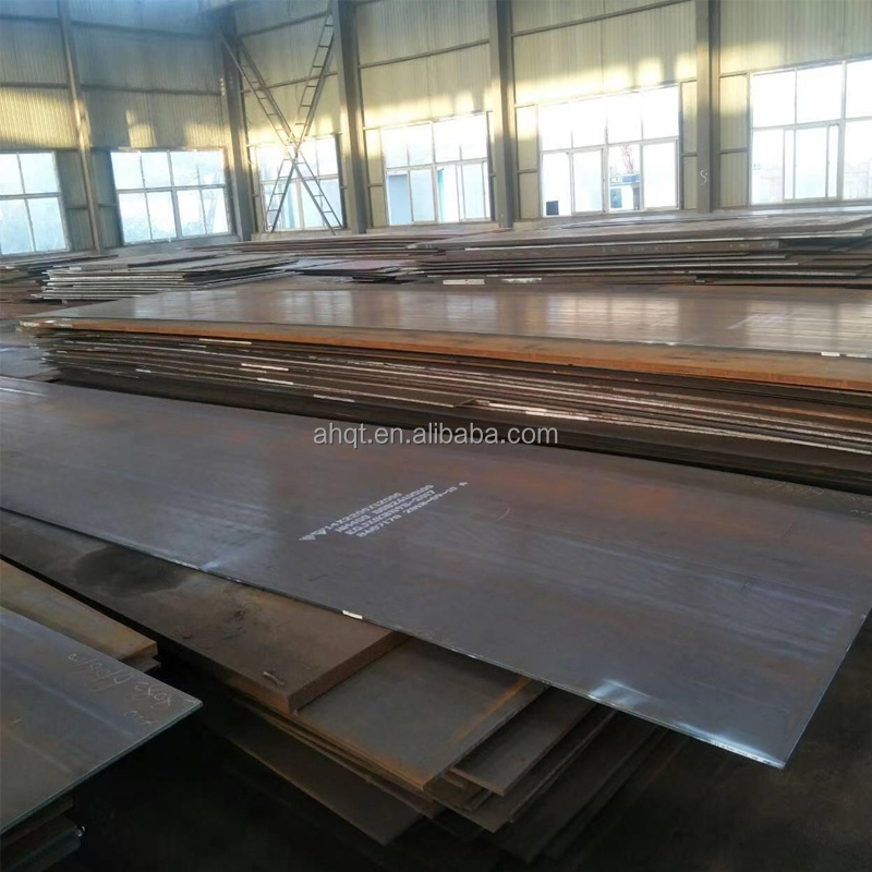 Hot Rolled Flat Plate Ballistic Armor Chequered Steel ASTM A572 Carbon Steel MS Steel Coated Boiler Plate Old Stock