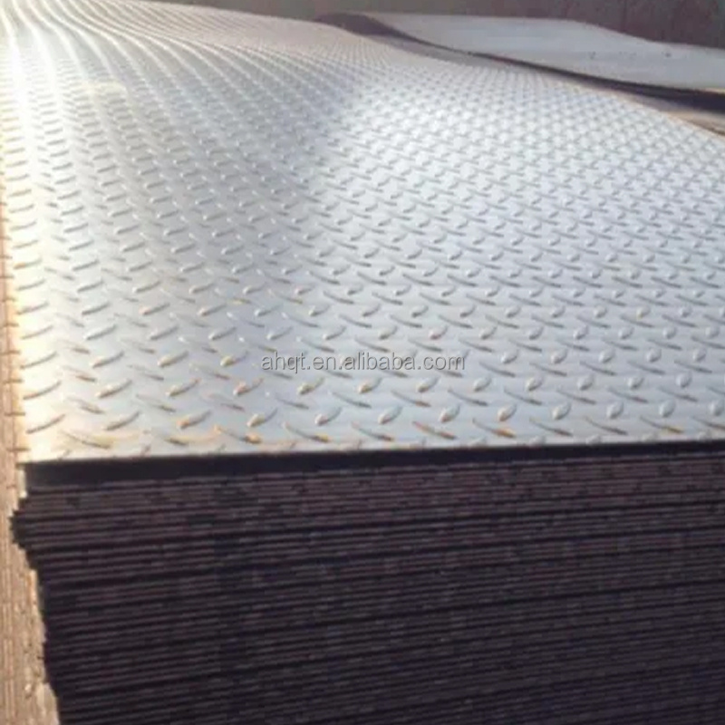 Checkered Steel Plate for Construction High Quality Factory Wholesale S275 S355 Carbon Steel Steel Price