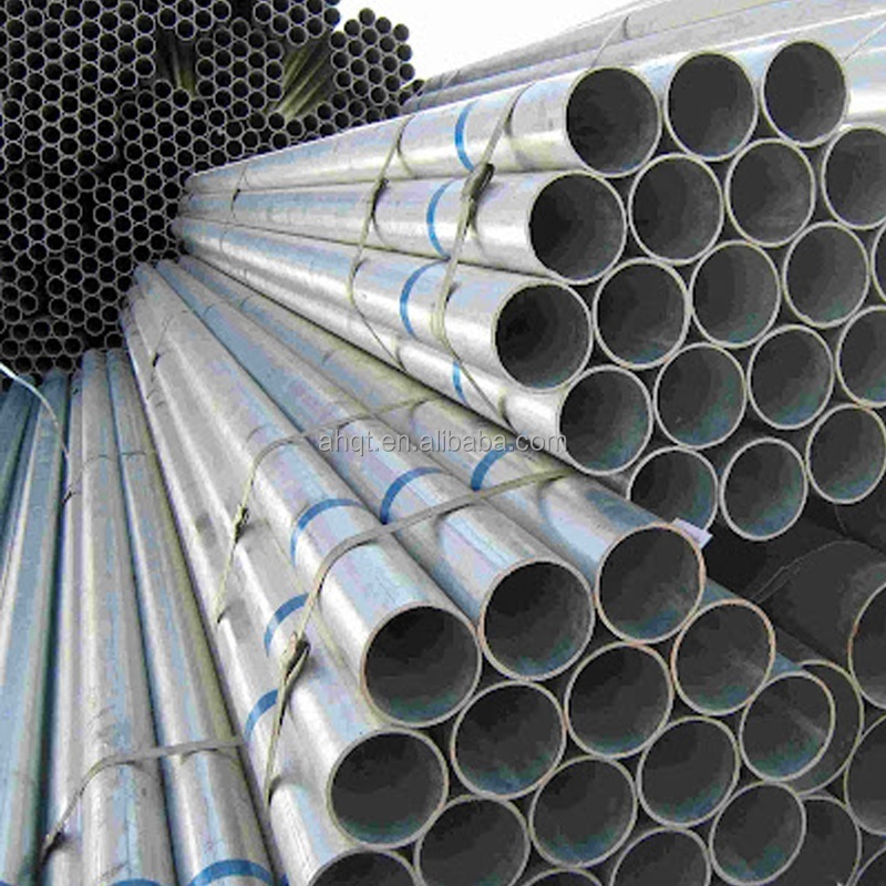 Pipes Bracelets Factory Direct Supply Pre-galvanized Round Steel Greenhouse Welded Steel Women Galvanized 2 Inch Galvanized Pipe