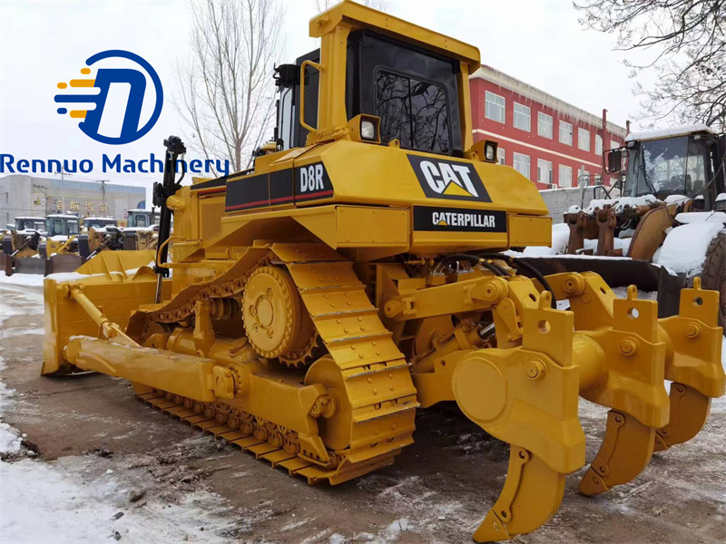 Used High Effective Cat D8r Bulldozer, Secondhand Caterpillar Crawler Tractor D6r D7r D6h D7h D8r Dozer