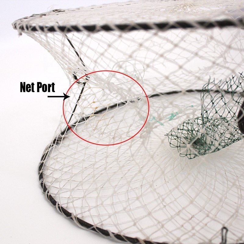 round three entrance fishing crab net trap / crab pots