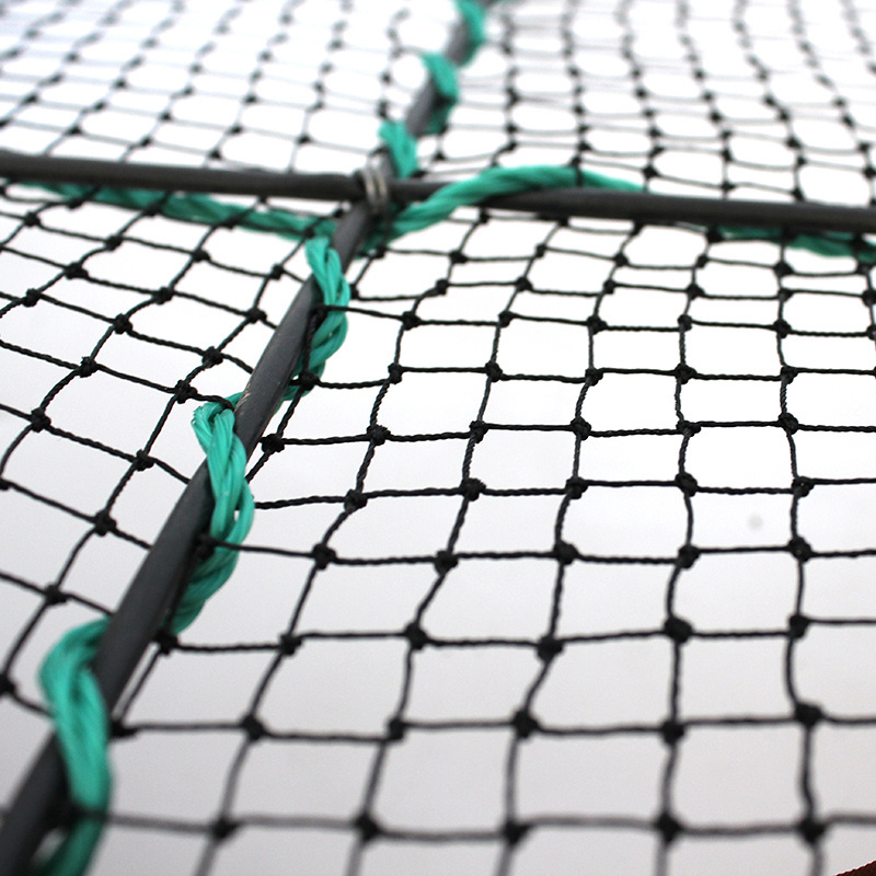 aquaculture trap folding fishing net Rectangle fish trap 2 entrance crab trap lobster cages for sale