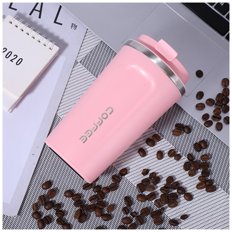 12oz Double Wall Vacuum Insulated Stainless Steel Coffee Tumbler Travel Mug with Custom Logo