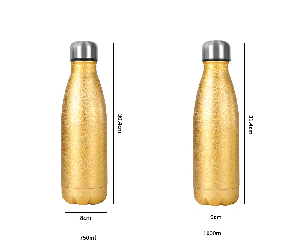 304 Outdoor Thermos Sports Kettle stainless steel 500ml double wall vacuum insulated water bottles