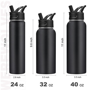 vacuum flask & thermoses sport hot drinking water bottle with customizable logo handle