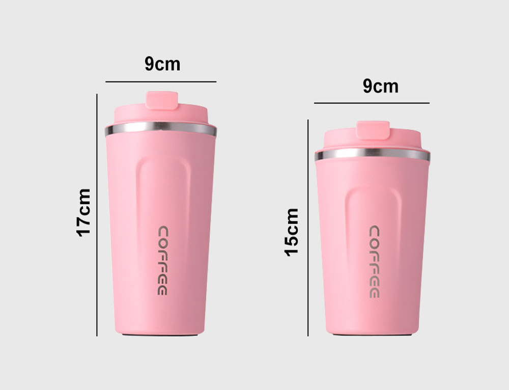 Wholesale Sublimation 12/17oz Double Wall 18/8 Thermos Coffee,Vacuum Insulated Travel Stainless Steel Coffee Mug