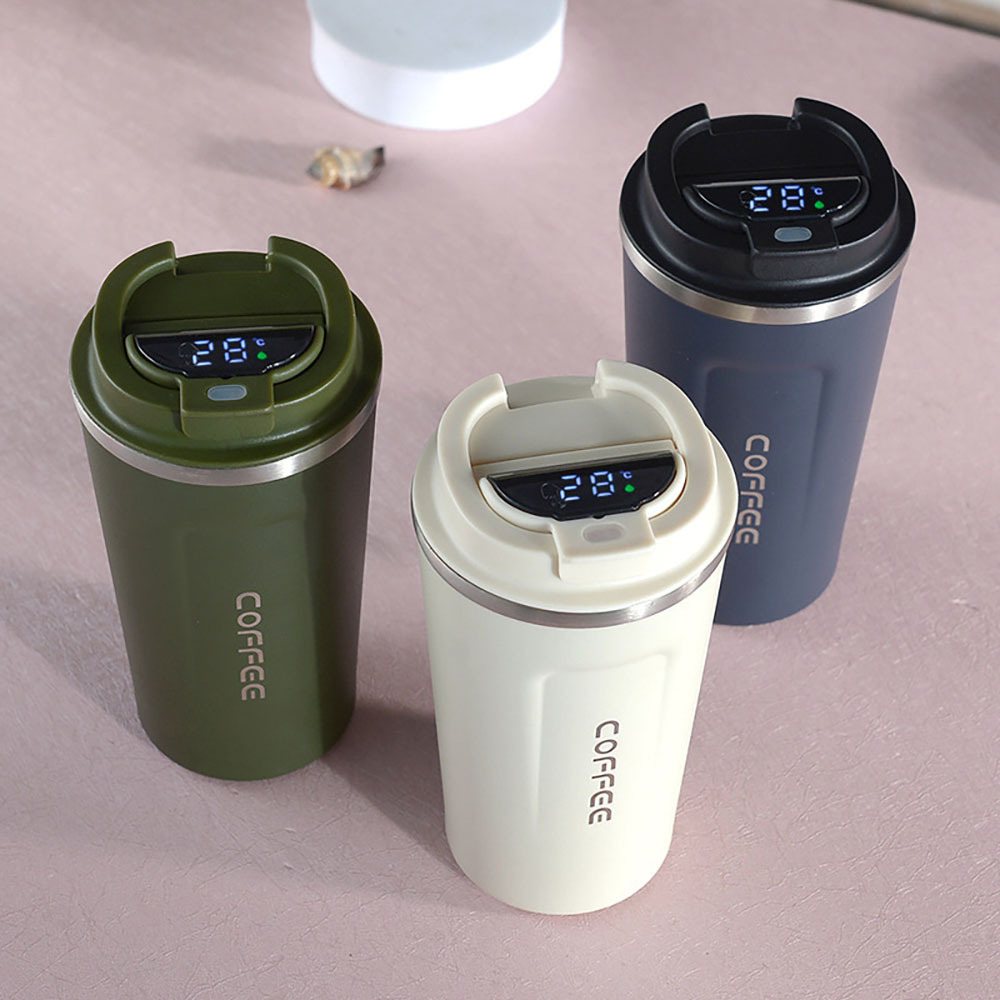 smart temperature control travel coffee mug drinkware