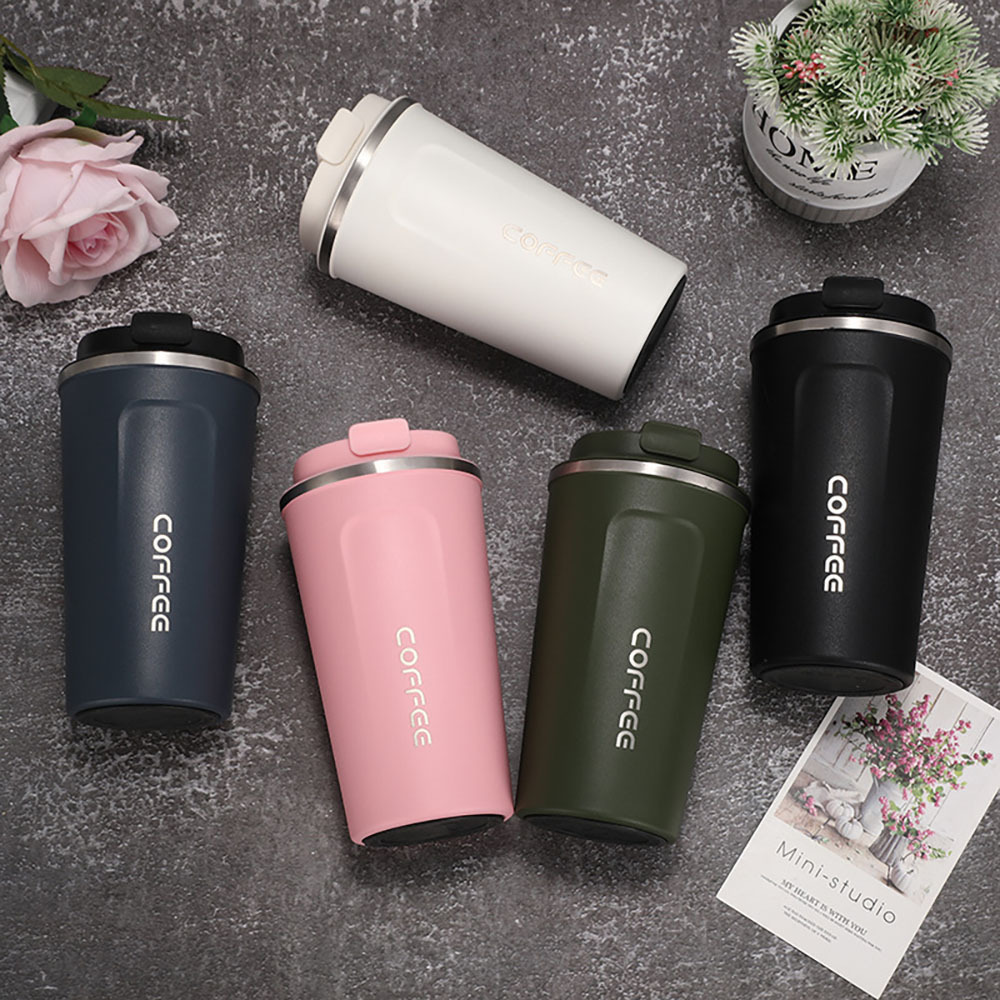 double wall insulated thermal travel tumbler coffee mug tea cup custom coffee cups in bulk coffee thermos