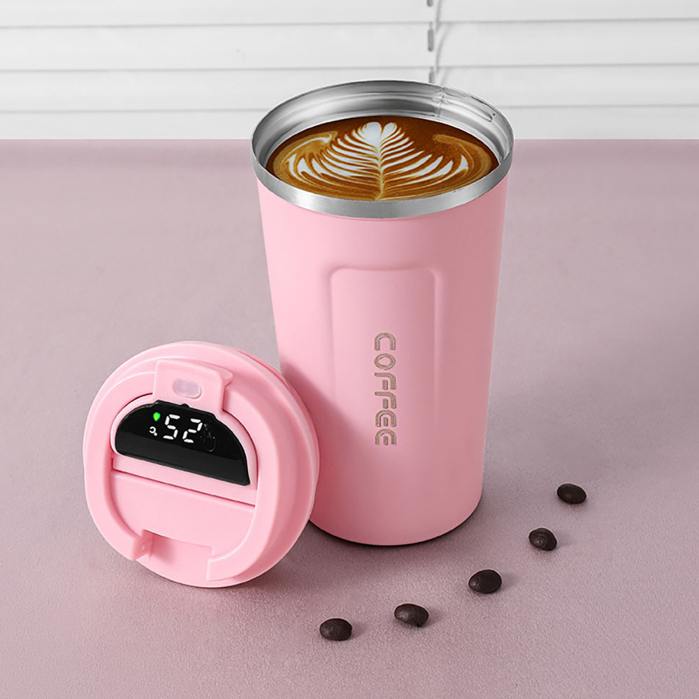 smart temperature control travel coffee mug drinkware