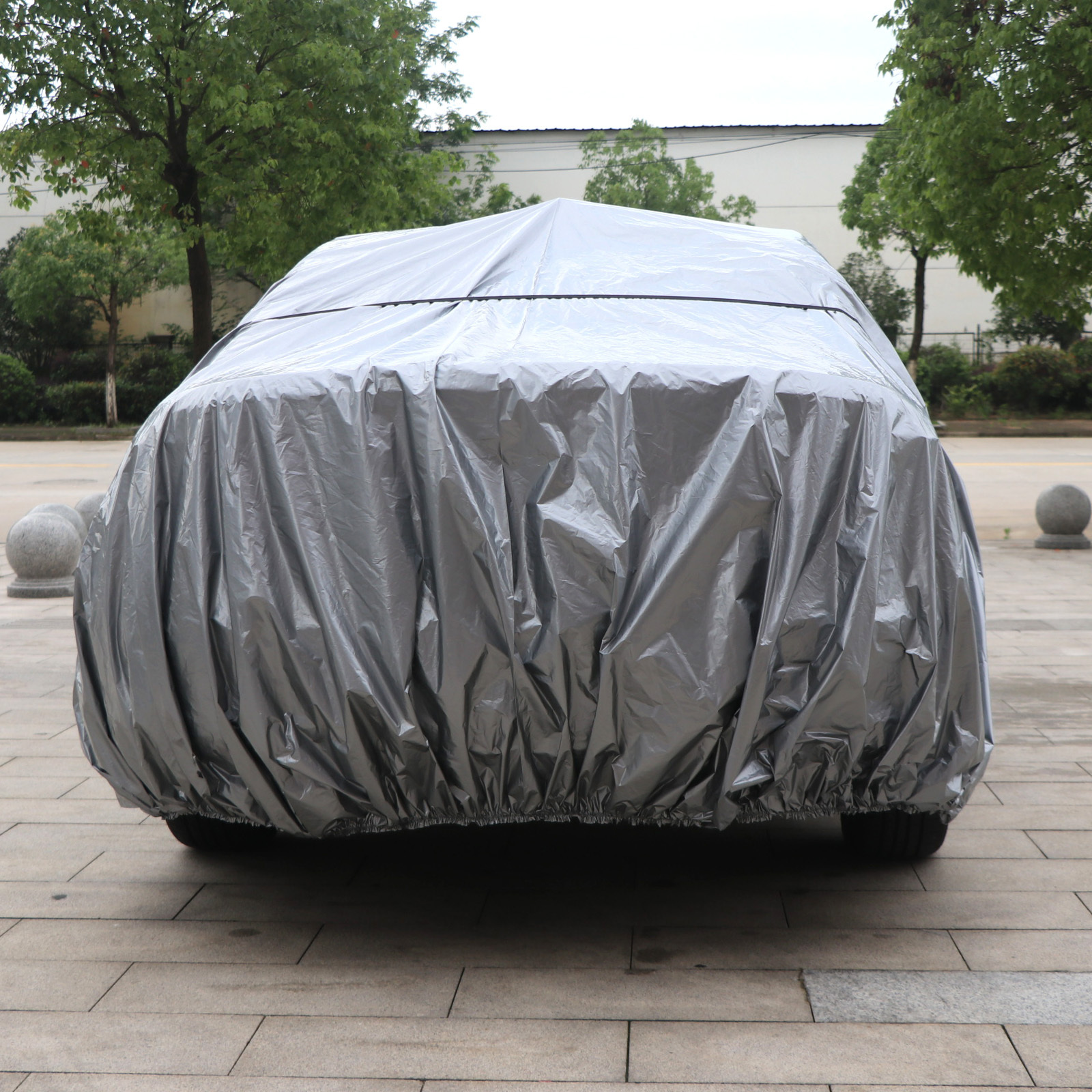 Anhui Ruige PE Fast Delivery UV Protection Waterproof Car Cover Windproof Dust Proof Outdoor Car Cover