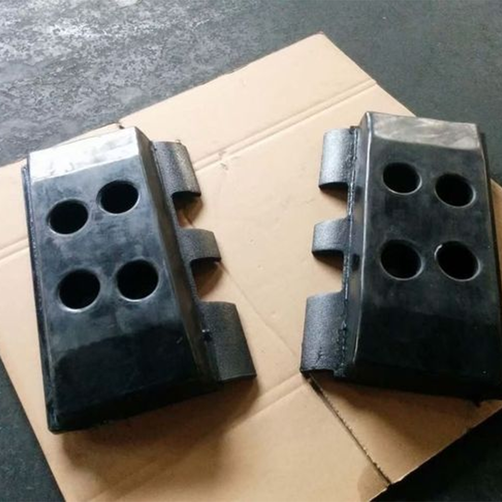 Paver mill track plate pad vogele S1800/S1900/S2100 rubber block