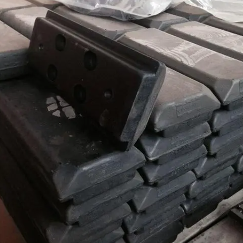 Paver mill track plate pad vogele S1800/S1900/S2100 rubber block