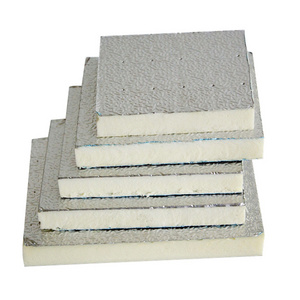 Aluminum Foil PIR Foam Board Insulation with Fiberglass Tissue for Roof Warehouse