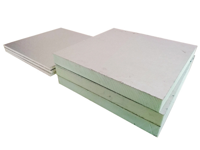 Aluminum Foil PIR Foam Board Insulation with Fiberglass Tissue for Roof Warehouse