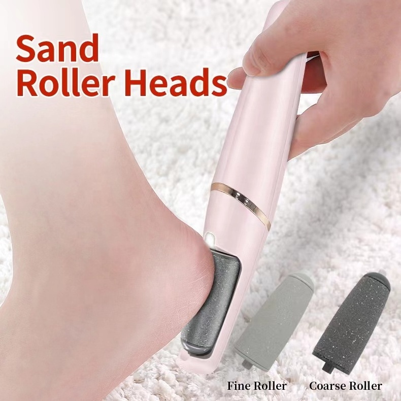 Wholesale Electric Foot Callus Remover Professional Foot Care Pedicure Tool Rechargeable Foot Scrubber