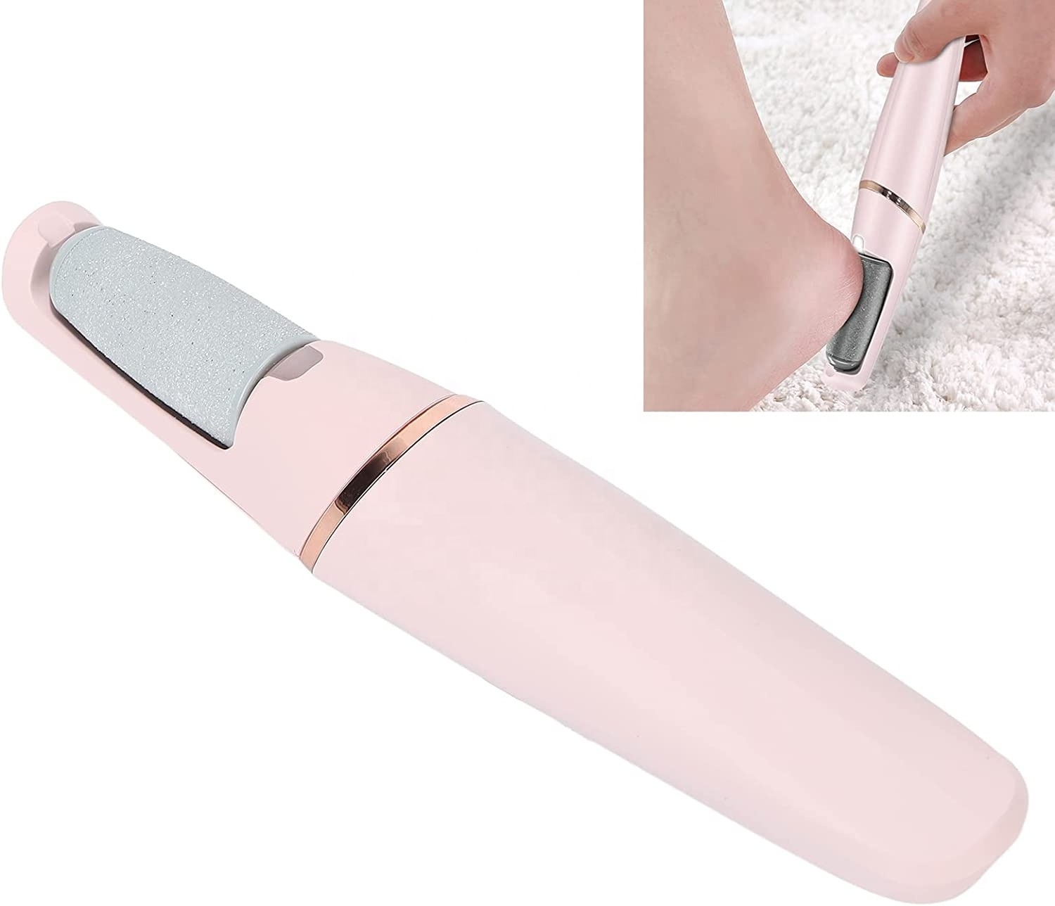 Wholesale Electric Foot Callus Remover Professional Foot Care Pedicure Tool Rechargeable Foot Scrubber