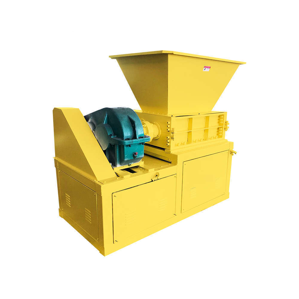 Styrofoam industrial rubber tyre recycling equipment cardboard box tire shredder machine