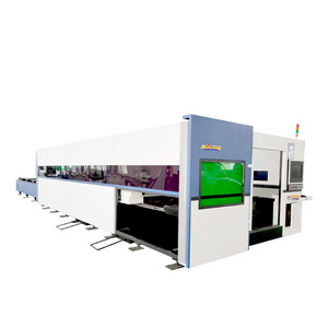 good price 10mm metal exchange table all cover 1500W cnc fiber laser cutting machine