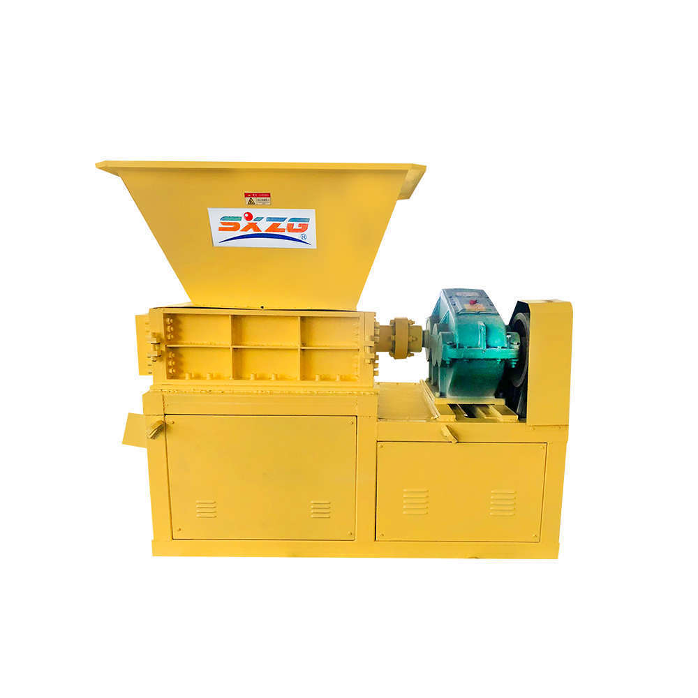 Styrofoam industrial rubber tyre recycling equipment cardboard box tire shredder machine