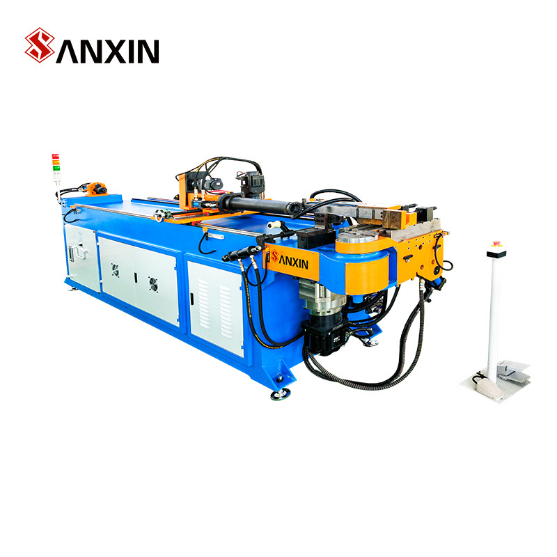 360 Rotary 3 axis cnc 38 oval round ss steel iron chair pipe bending machine