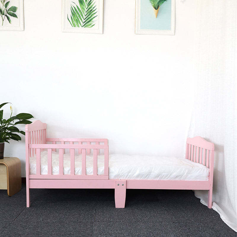 Accept custom child princess furniture kids bed for girls pink