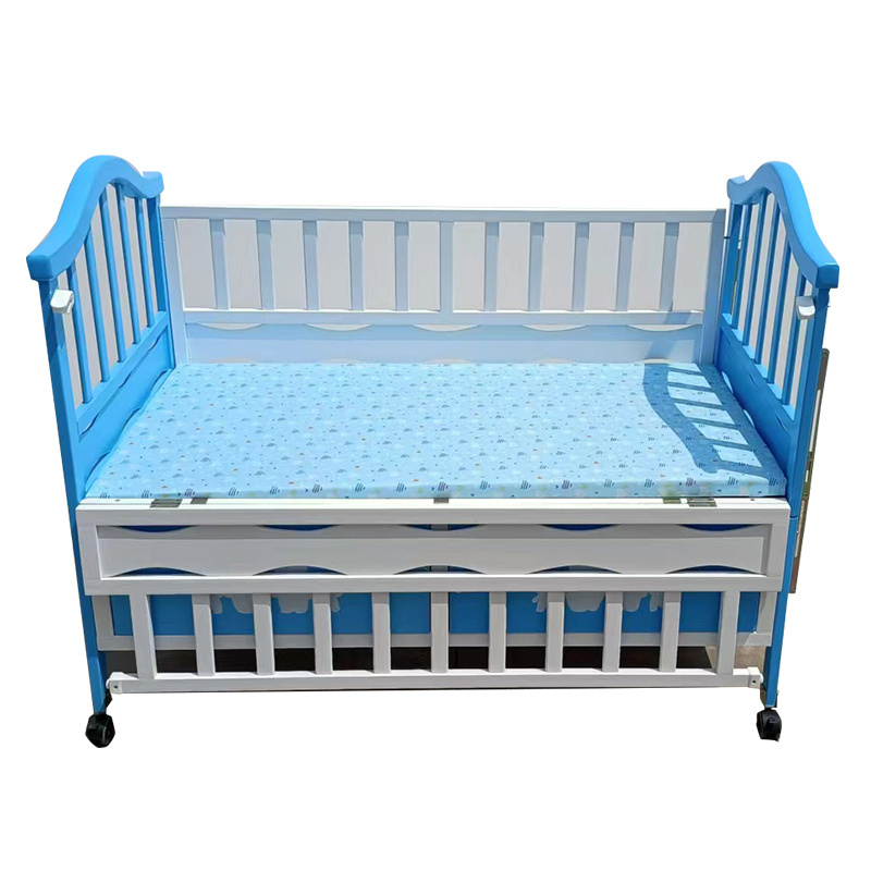 Indian Pakistan popular baby bed Baby Sleep Swing Cribs hand shaking cradle cot Baby Cradle Bed