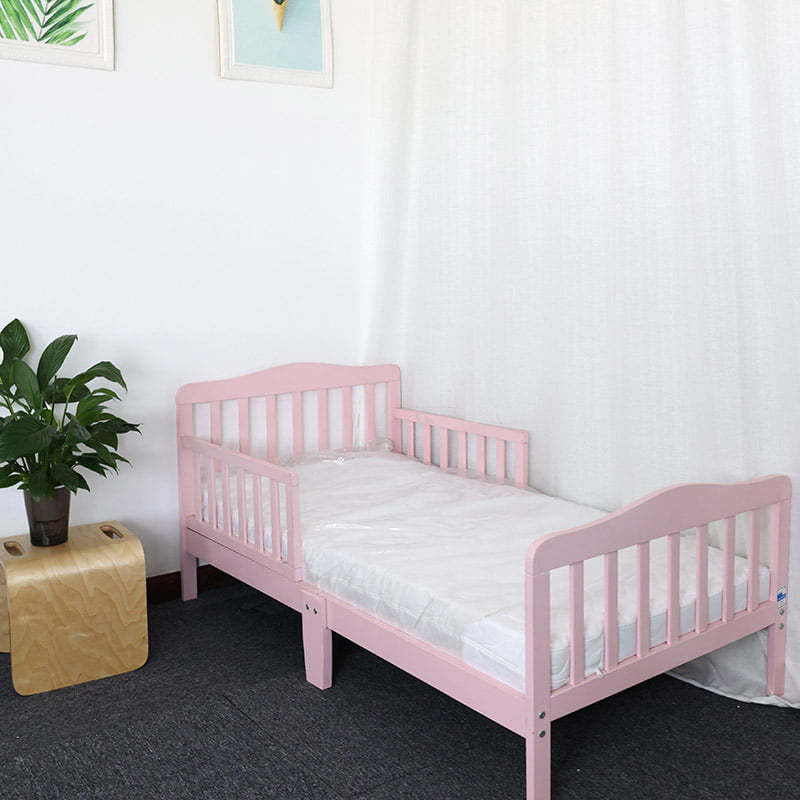 Accept custom child princess furniture kids bed for girls pink