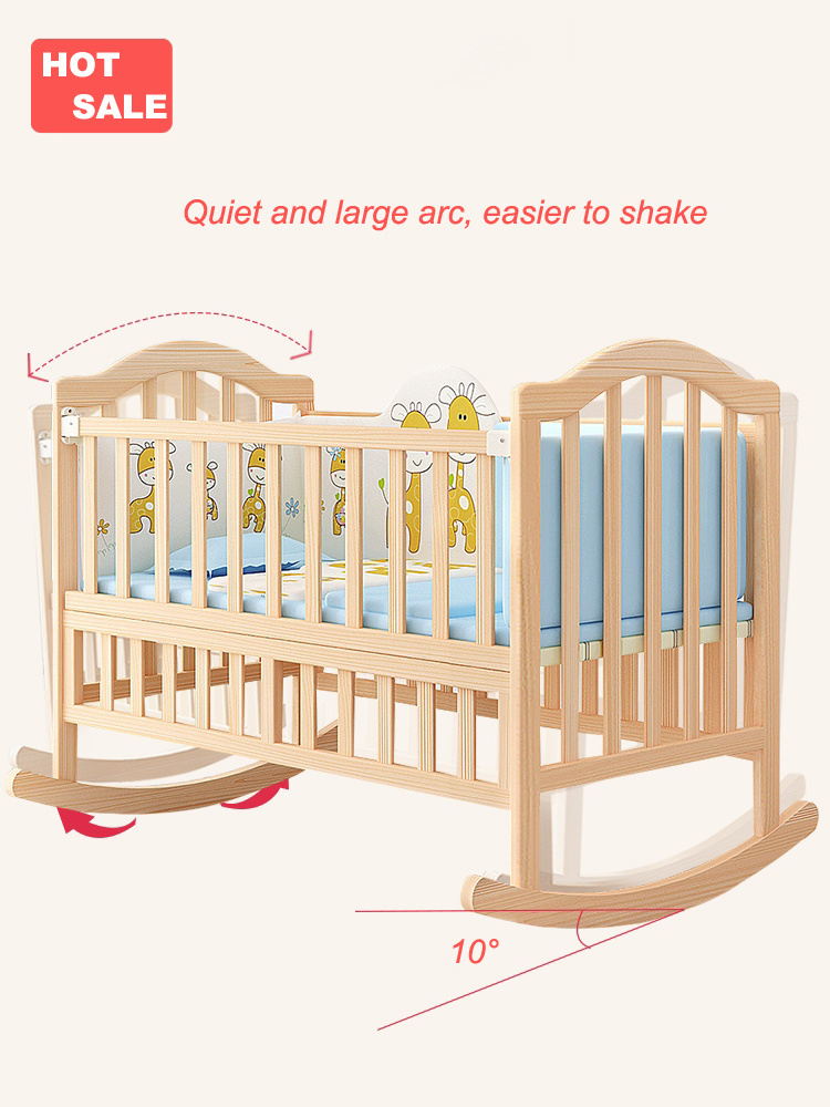 New Products Single Children Beds Babies Camp Cots for Sale