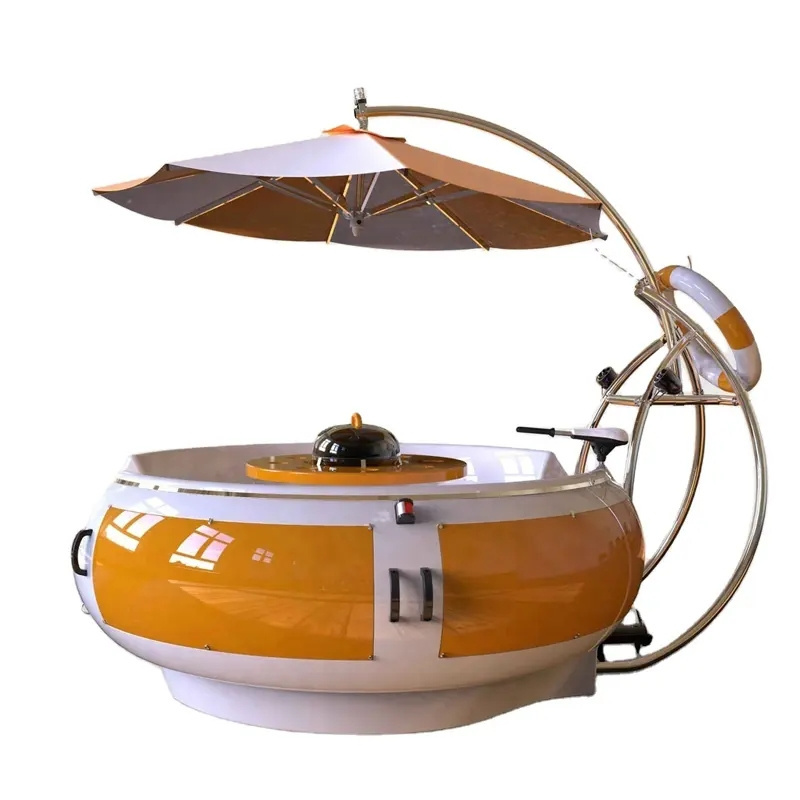 Floating Barbecue Boat Electric Motor Grill Boat For Waterpark