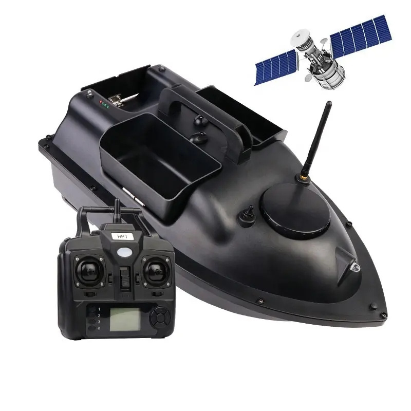 12000mAh Intelligent Remote Control Boat GPS Positioning One Key Return Home 500m Remote Control Fishing Bait Boat