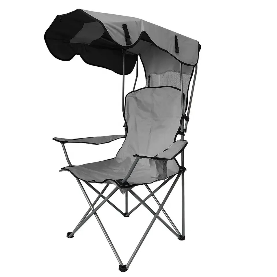 Foldable Portable Beach Chairs Popular Folding Camping Beach Chair With Canopy