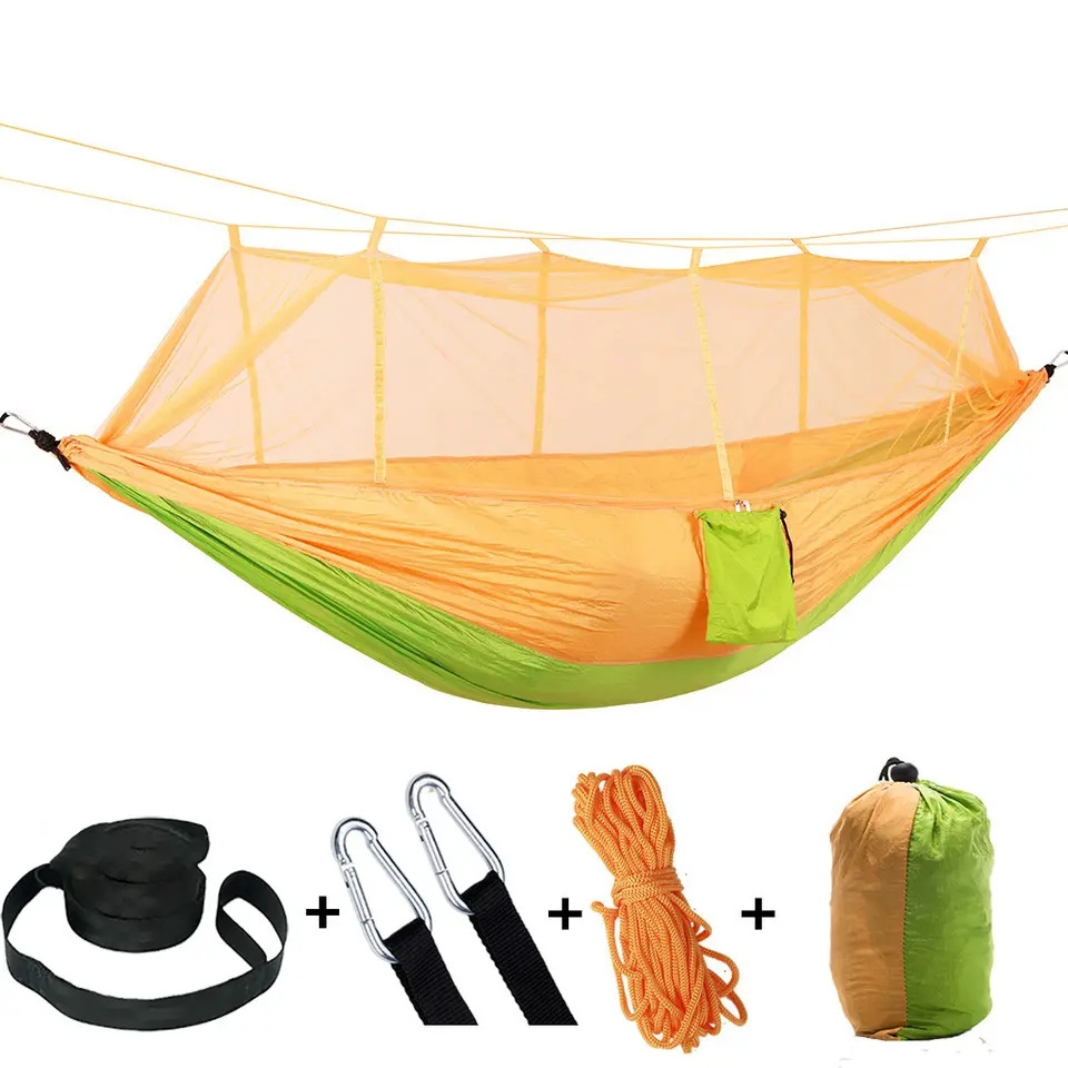 Good Choose Portable Hanging Tree Tent Swing Nylon Straps Outdoors Garden Folding Double Canvas Camping Hammocks