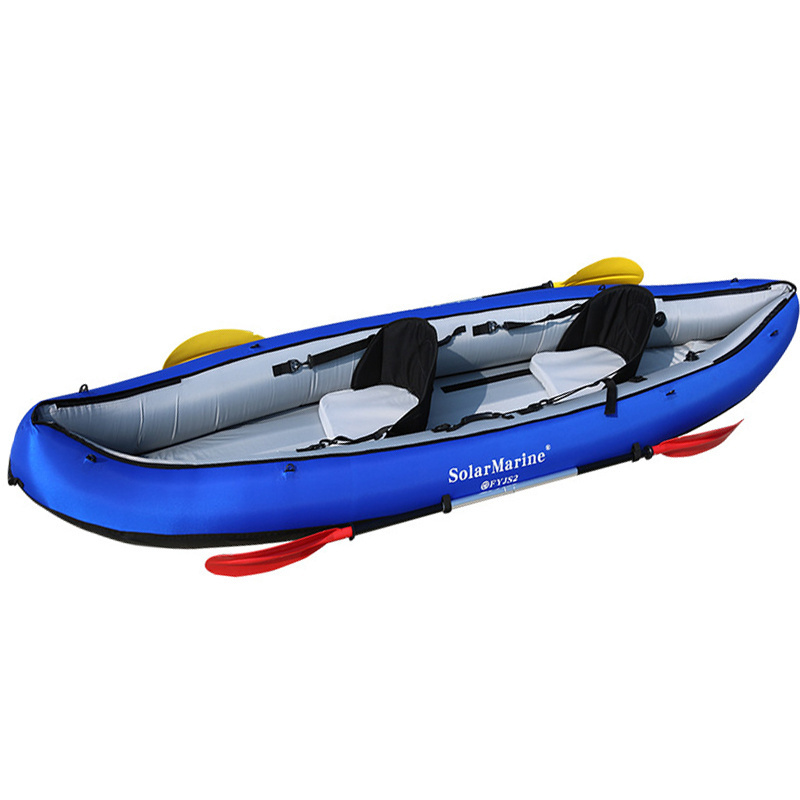 Hot Deal 3.3 M Inflatable Kayak Banana Boat Portable Wear resistant Canoe For 2 Persons