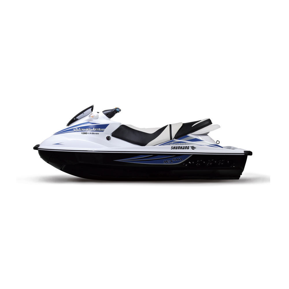 China 2 Person 1300cc Engine Motorboat Water Sports Jet Skis For Sale