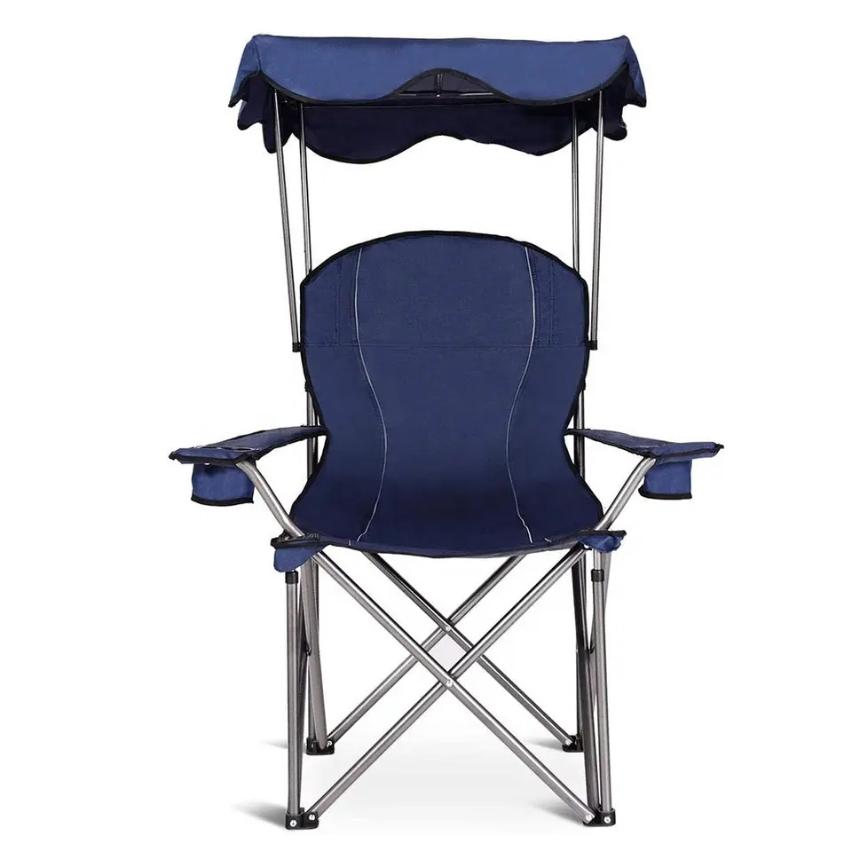 Foldable Portable Beach Chairs Popular Folding Camping Beach Chair With Canopy