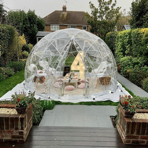 3.6m Transparent Garden Igloo Dome Tent TPU Clear Dome Tent