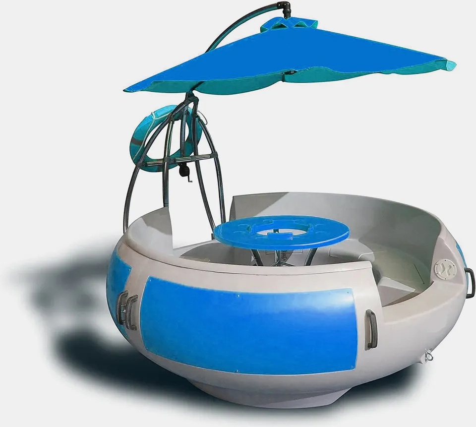 Floating Party Grill Boat Electric Motor BBQ Donut  Boat