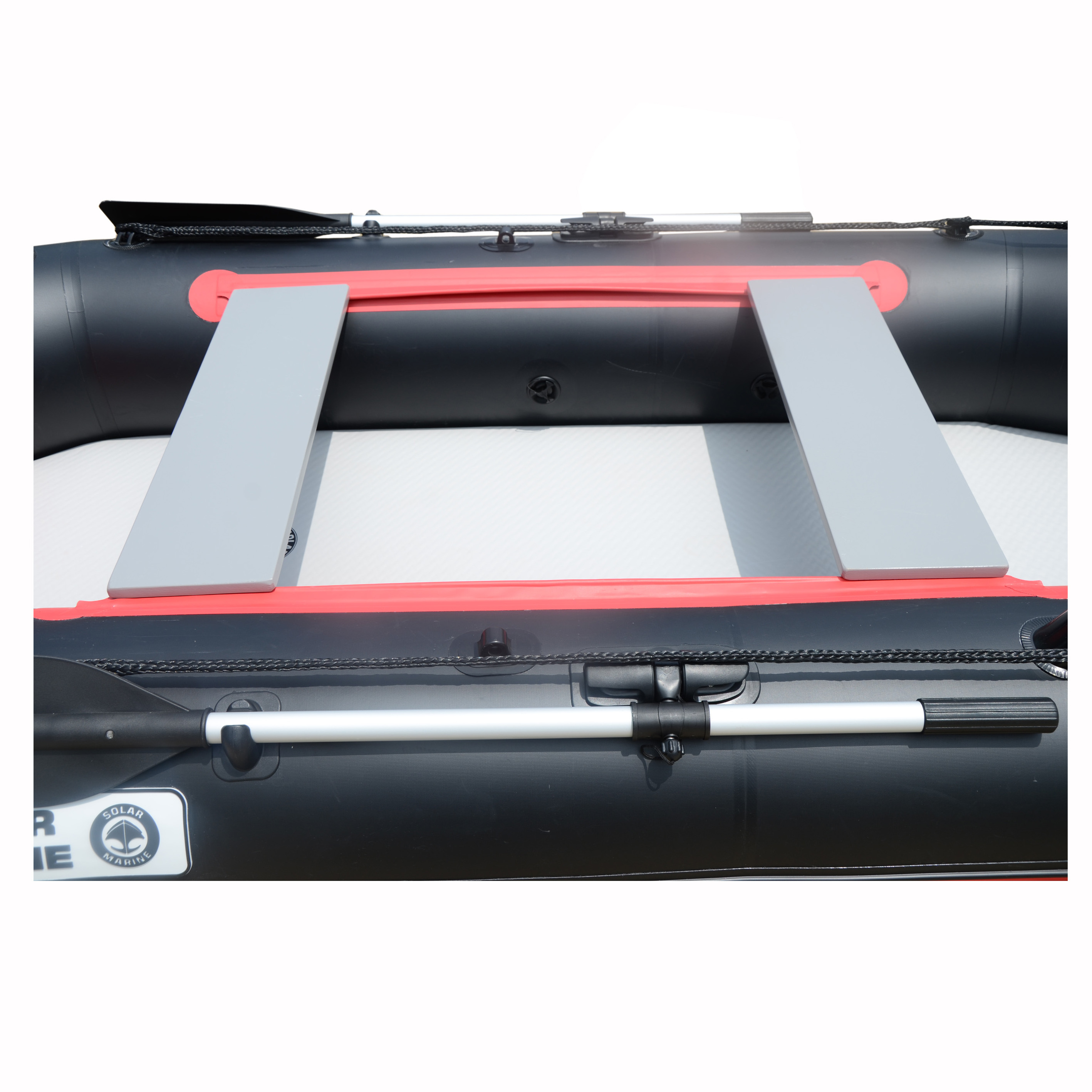 Solar marine Three Person Canoeing 230 CM Inflatable Boat Fishing Kayak Canoe With Accessories