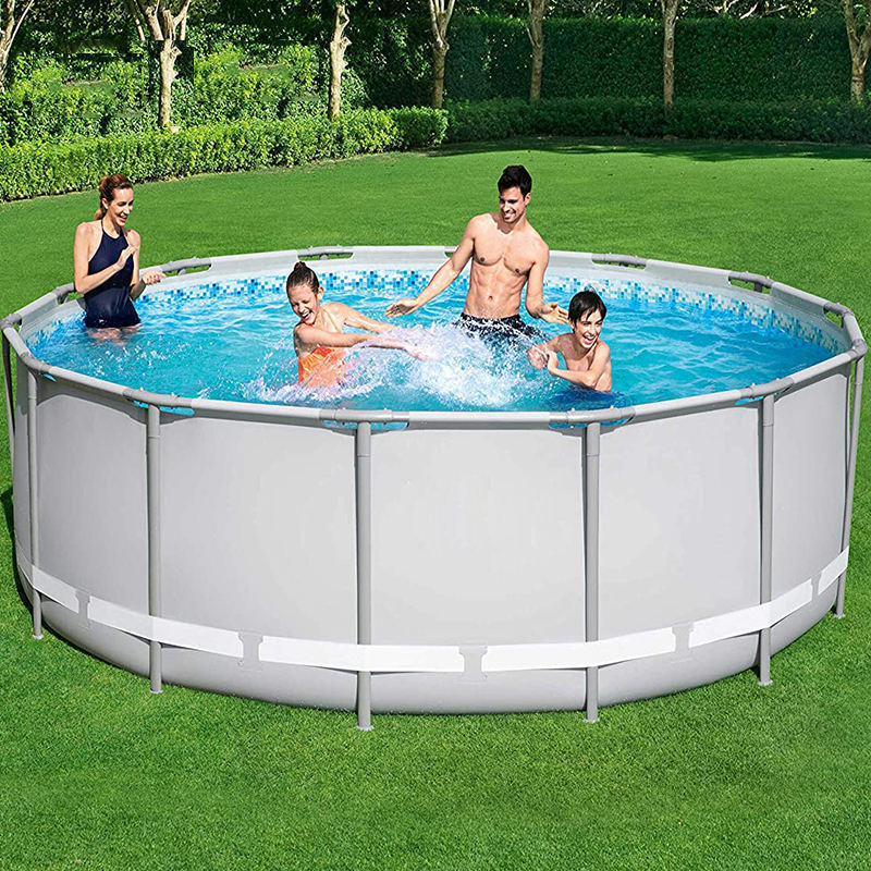 Portable 56416 3.66m x 0.76m Metal Round frame pool Adult Above Ground Swimming Pool With Filter Pump