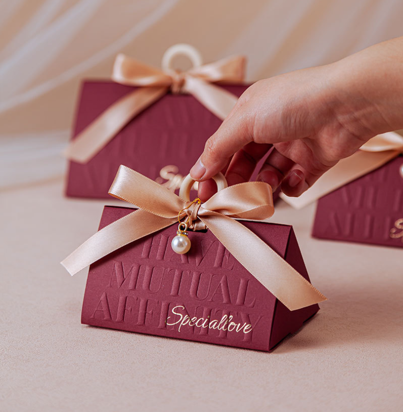 Wedding Favors Candy Gift Packaging Box Paper Gift Candy Boxes For Sales