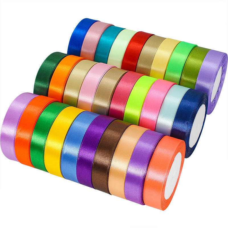 1/1.5/2/2.5cm width christmas grosgrain satin polyester ribbons yards roll for gift wrap wedding decoration