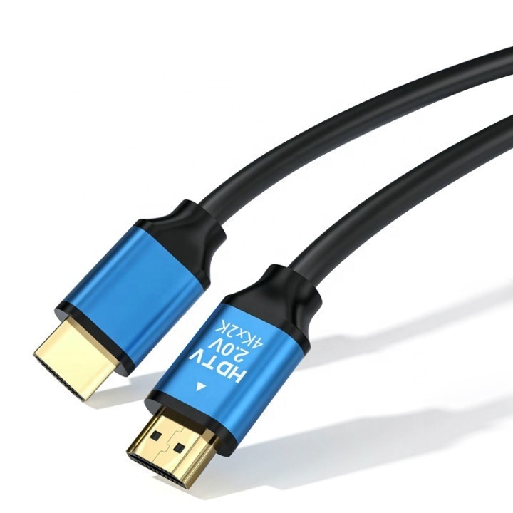 Custom Length Design 4K 18Gbps V2.0 HDMI Cable Ultra High Speed Gold Plated HDMI Cable for UHD TV Monitor Laptop