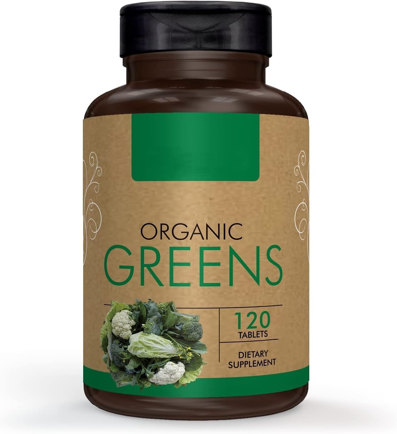 Super Greens Supplement, Full Of Vitamins & Minerals, Greens Powder for Bloating and Digestion,  Non-GMO,