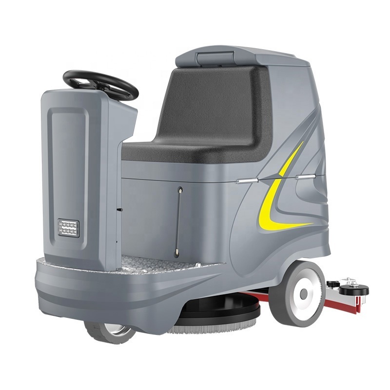 Ride-on Battery Electric Operated Road Floor Sweeper