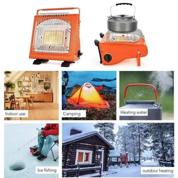 Outdoor Portable Butane Gas Propane Winter Tent Heater Stove Survival Accessories Hiking Camping Heater for Home