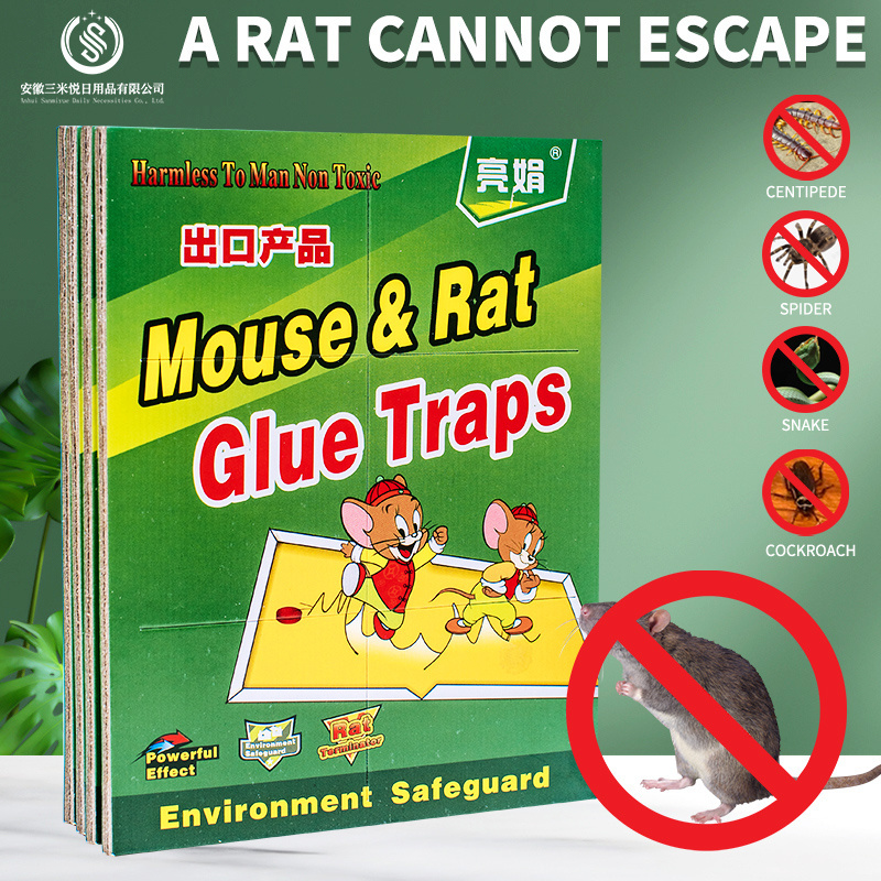 mouse rat glue trap manufacturer customize board bit customization ODM OEM mouse sticky traps glue